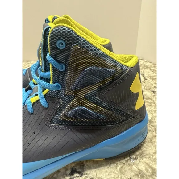 Under Armour Mens Curry 2.5 Blue Basketball Shoes Sneakers Size 10