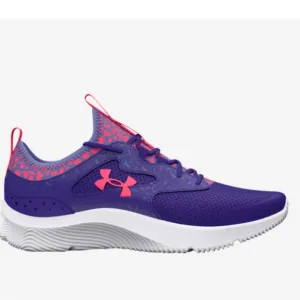 Under Armour Pueple and Pink Neón Athletic Shoes