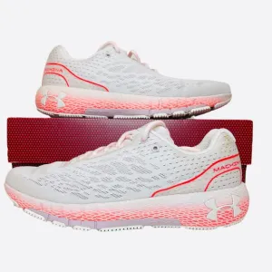 Under Armour UA HOVR Machina Womens Running Cream/Pink Shoes Size 10