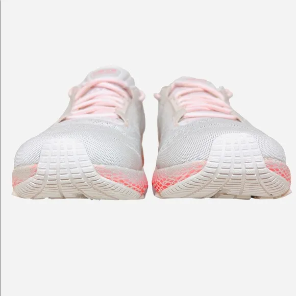 Under Armour UA HOVR Machina Womens Running Cream/Pink Shoes Size 10