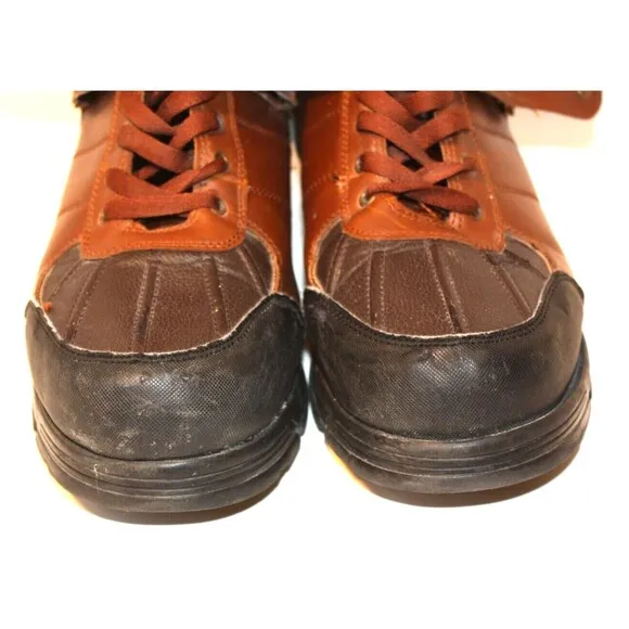 US POLO ASSN. Duck Toe Winter Snow Hiking Boots Buckle Strap Men's sz 11
