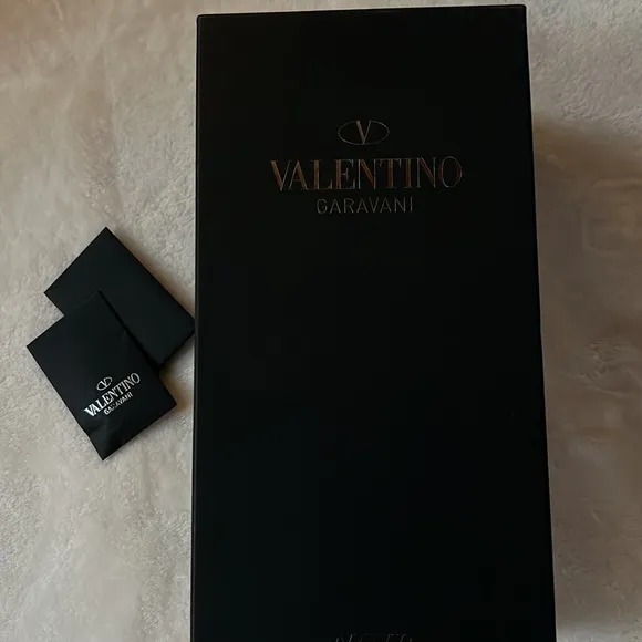 Valentino Studded Ballet Flats.  Black size 37 1/2