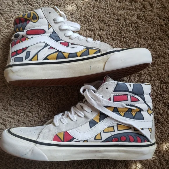 Vans Anaheim Printed Sk8-Hi Sneakers