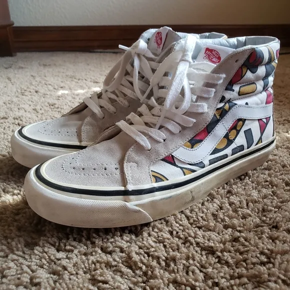 Vans Anaheim Printed Sk8-Hi Sneakers
