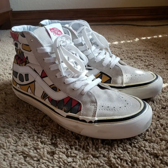 Vans Anaheim Printed Sk8-Hi Sneakers