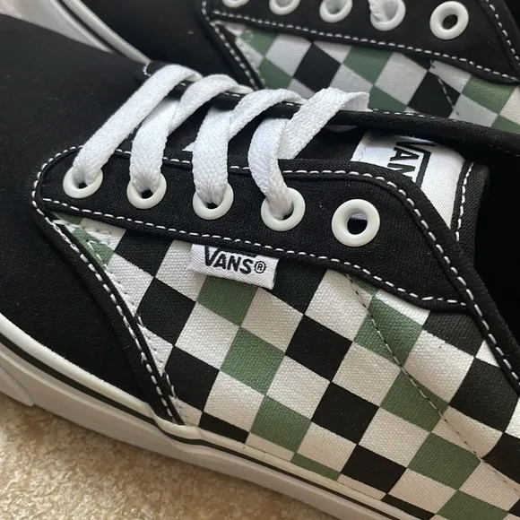 Vans Atwood Canvas Checker Board Sneakers