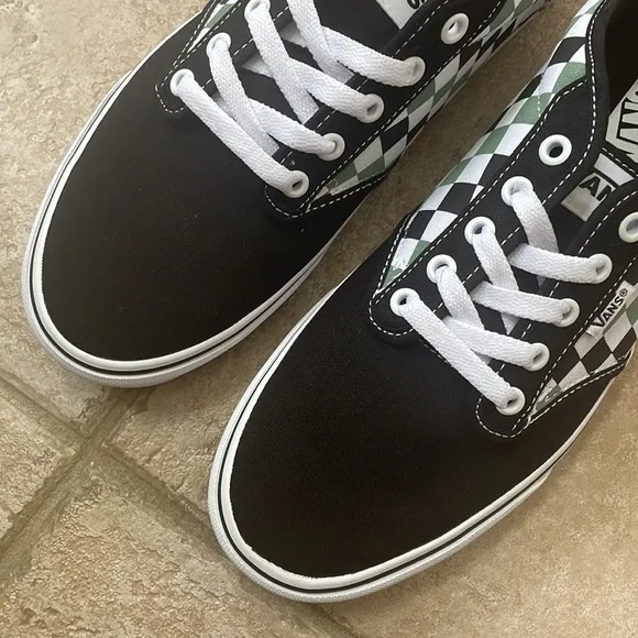 Vans Atwood Canvas Checker Board Sneakers