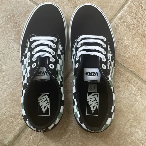 Vans Atwood Canvas Checker Board Sneakers