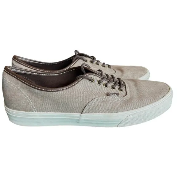 Vans Authentic C&amp;L Gray Sneakers Mens 13