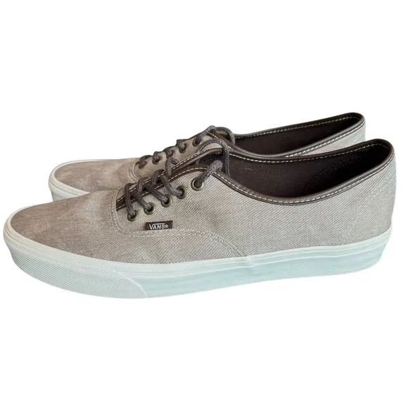 Vans Authentic C&amp;L Gray Sneakers Mens 13