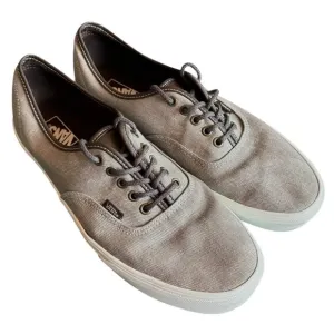 Vans Authentic C&amp;L Gray Sneakers Mens 13