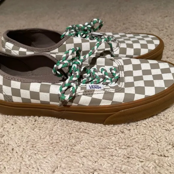 VANS AUTHENTIC CHECKERBOARD MOON ROCK OG SNEAKERS