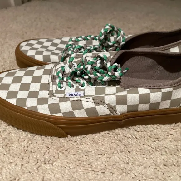 VANS AUTHENTIC CHECKERBOARD MOON ROCK OG SNEAKERS