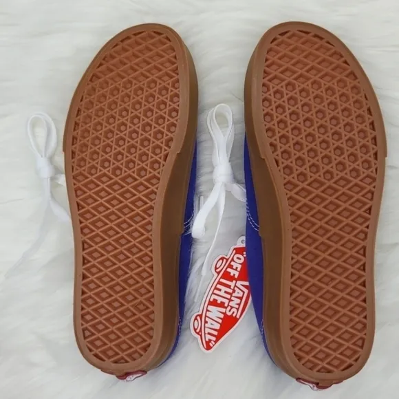 Vans Authentic Low Top Canvas Sneakers Spectrum Blue Sneakers