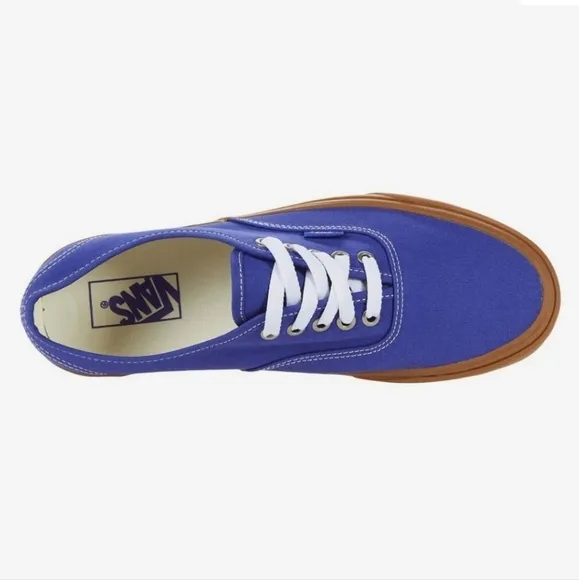 Vans Authentic Low Top Canvas Sneakers Spectrum Blue Sneakers