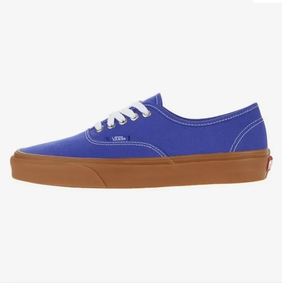 Vans Authentic Low Top Canvas Sneakers Spectrum Blue Sneakers
