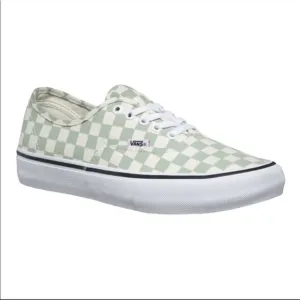Vans Authentic Pro Checkerboard Desert Sage Sneakers Size 11.5 Men