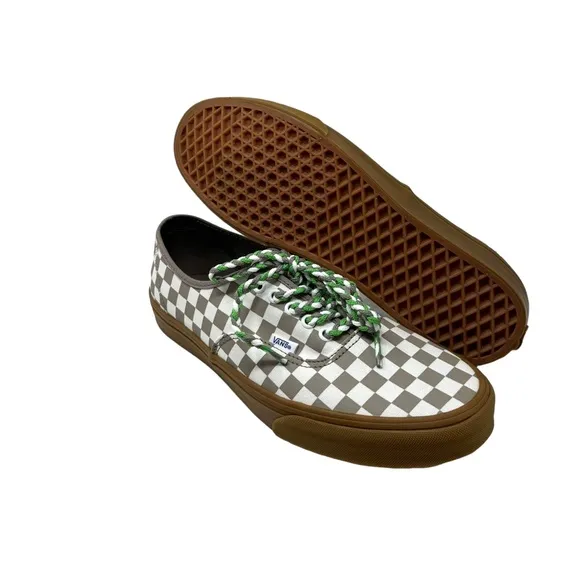 VANS Authentic Sneakers Skate Women's Low Top Moon Rock Check Canvas VN0009PVCH8