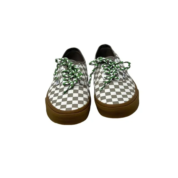 VANS Authentic Sneakers Skate Women's Low Top Moon Rock Check Canvas VN0009PVCH8