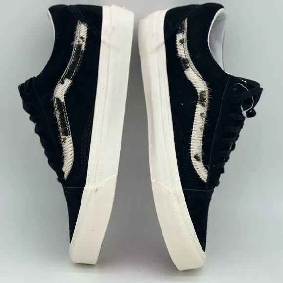 Vans Black and White Men's Shoes
