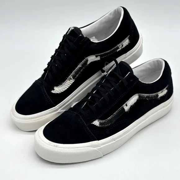 Vans Black and White Men's Shoes