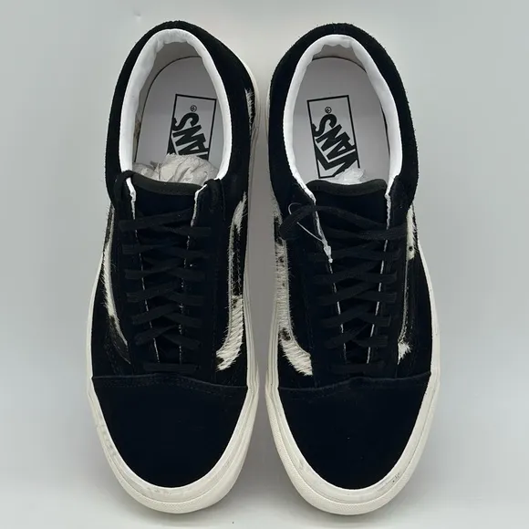 Vans Black and White Men's Shoes