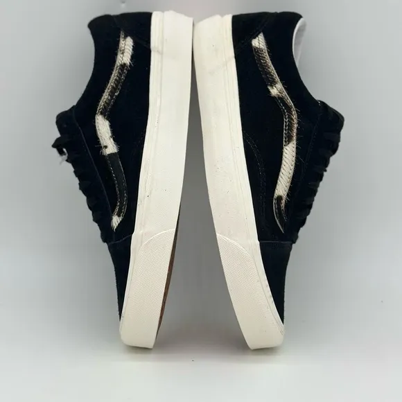 Vans Black and White Men's Shoes