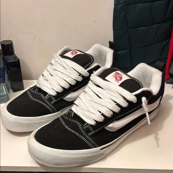 Vans Black and White Old Skool Sneakers