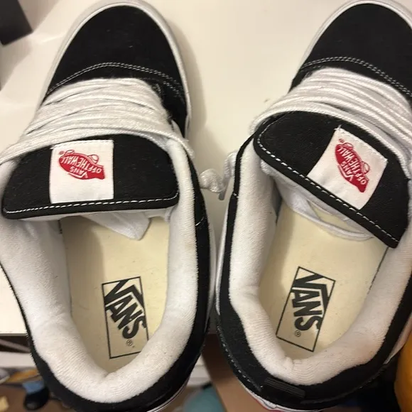 Vans Black and White Old Skool Sneakers