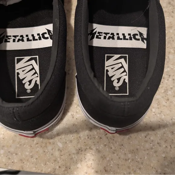 Vans Black and White Sneakers Classic Canvas