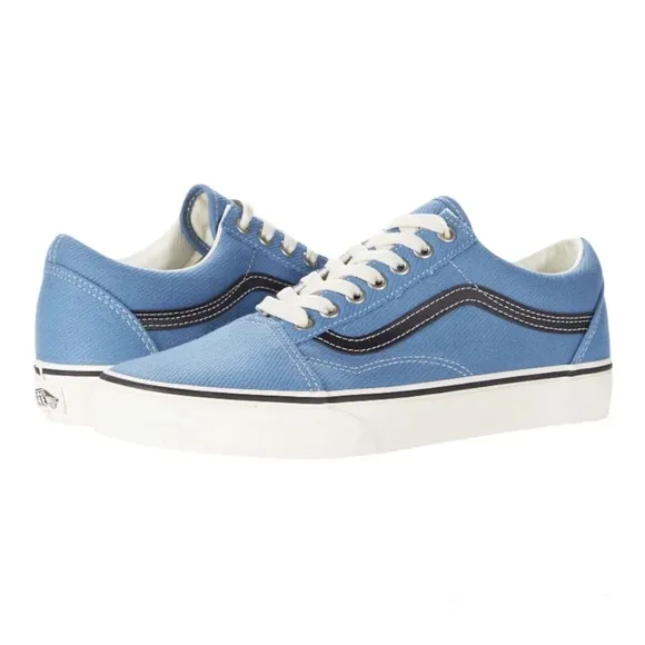 Vans Blue Canvas Sneakers
