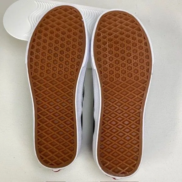 Vans Classic Slip-On Canvas Sneakers‎ in Charcoal Gray Skate Shoes M 7.5 W 9