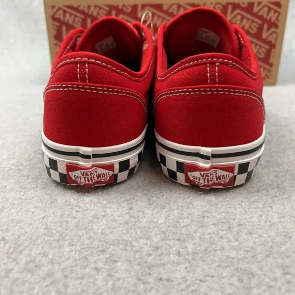 Vans Color Block Checker Sidewall Classic Canvas Sneakers Size 7 Youth