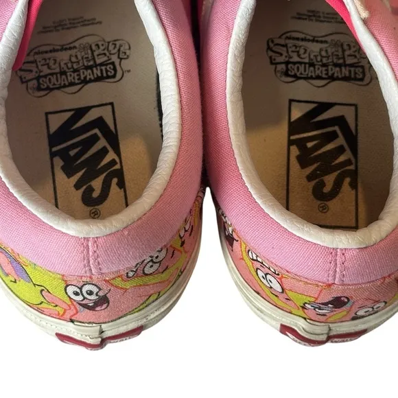 Vans Customs x SpongeBob SquarePants Patrick Star Sneakers Pink Women’s 8.5