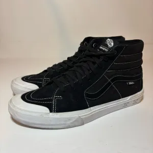 Vans – Demolition Pro BMX  High Top Sneakers – Black White Canvas – Men’s Sz 11