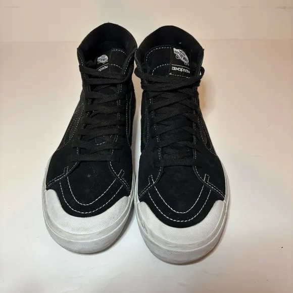 Vans – Demolition Pro BMX  High Top Sneakers – Black White Canvas – Men’s Sz 11