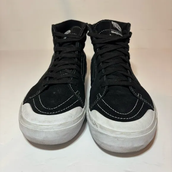 Vans – Demolition Pro BMX  High Top Sneakers – Black White Canvas – Men’s Sz 11