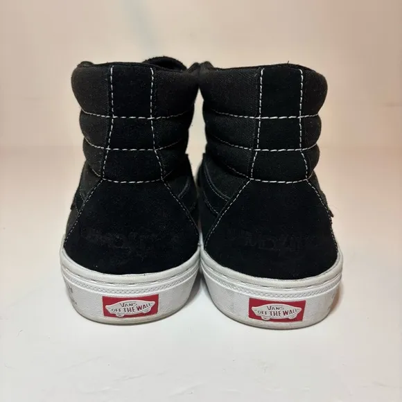 Vans – Demolition Pro BMX  High Top Sneakers – Black White Canvas – Men’s Sz 11