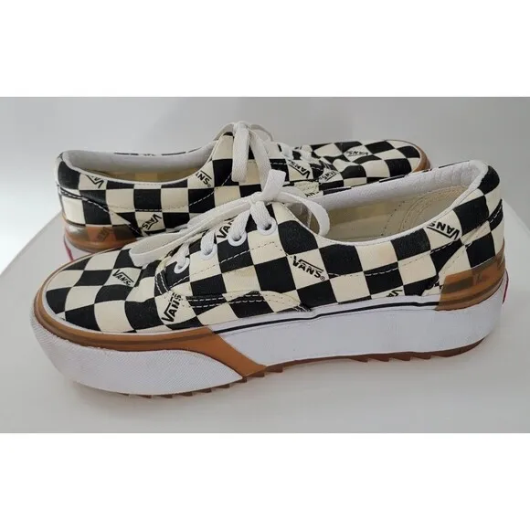 Vans Era Stacked checkerboard sneakers