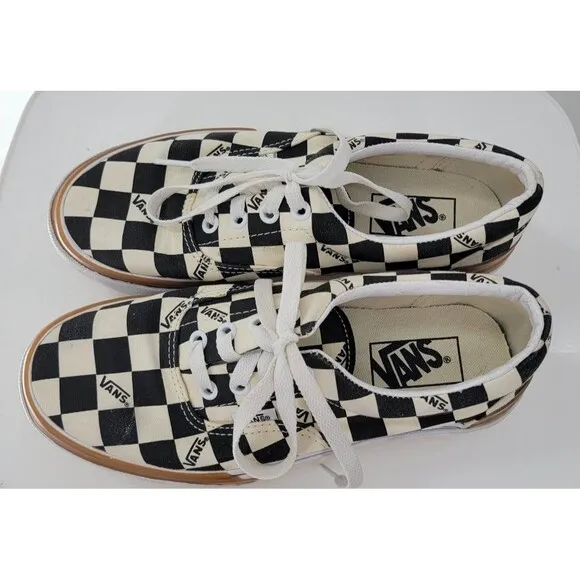 Vans Era Stacked checkerboard sneakers