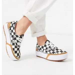 Vans Era Stacked checkerboard sneakers