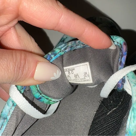 Vans Floral Canvas Sneakers - Women’s 8