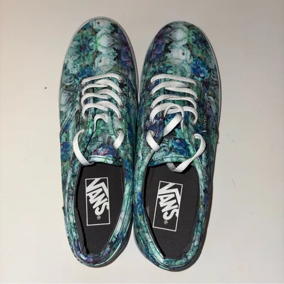 Vans Floral Canvas Sneakers - Women’s 8