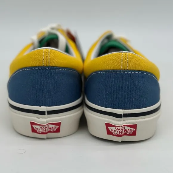 Vans Green and Yellow Sneakers