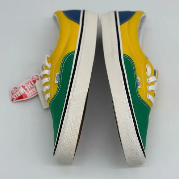 Vans Green and Yellow Sneakers