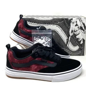 VANS Kyle Walker Corduroy Shoes Black Suede Low Top Women's Sneakers VN0A5JIEX4C