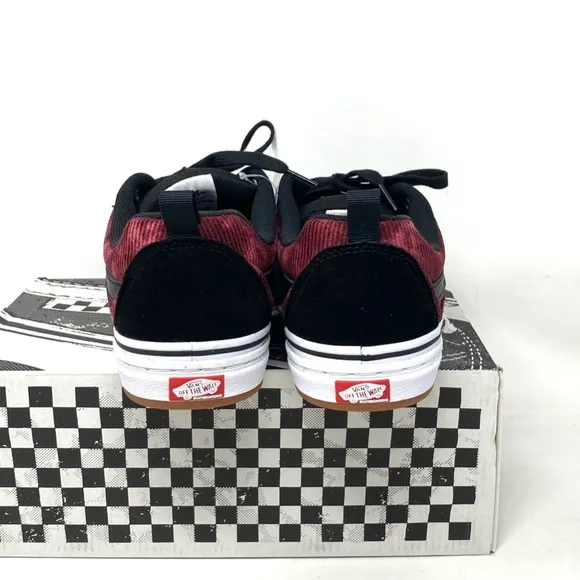 VANS Kyle Walker Corduroy Shoes Black Suede Low Top Women's Sneakers VN0A5JIEX4C