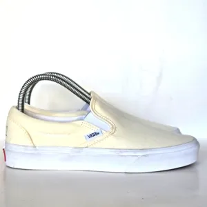 Vans Lace free Classic Canvas Vanilla Cream Sneakers 8