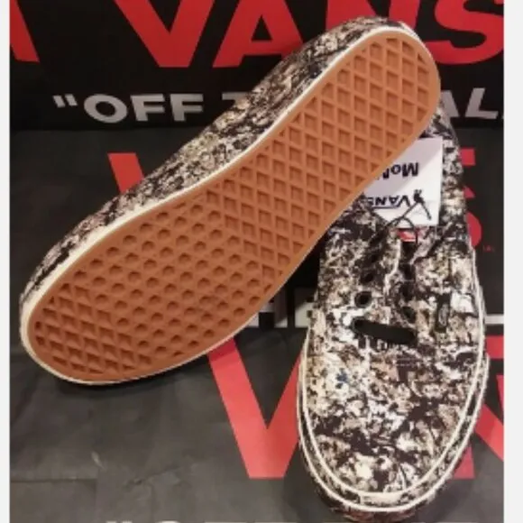 Vans Men's 5.5/Women's 7 Authentic MOMA Jackson Pollock Sneakers VN0A2Z5I18K