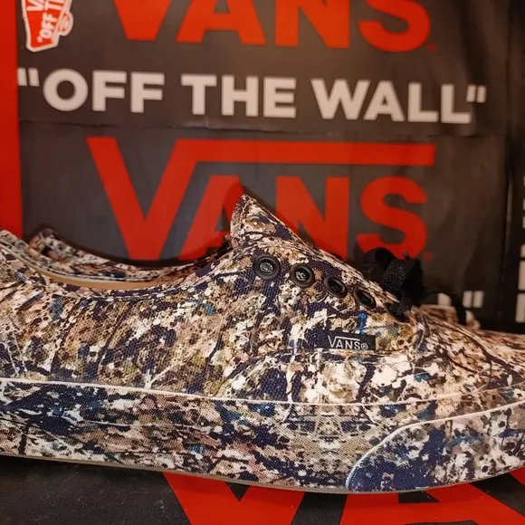 Vans Men's 5.5/Women's 7 Authentic MOMA Jackson Pollock Sneakers VN0A2Z5I18K